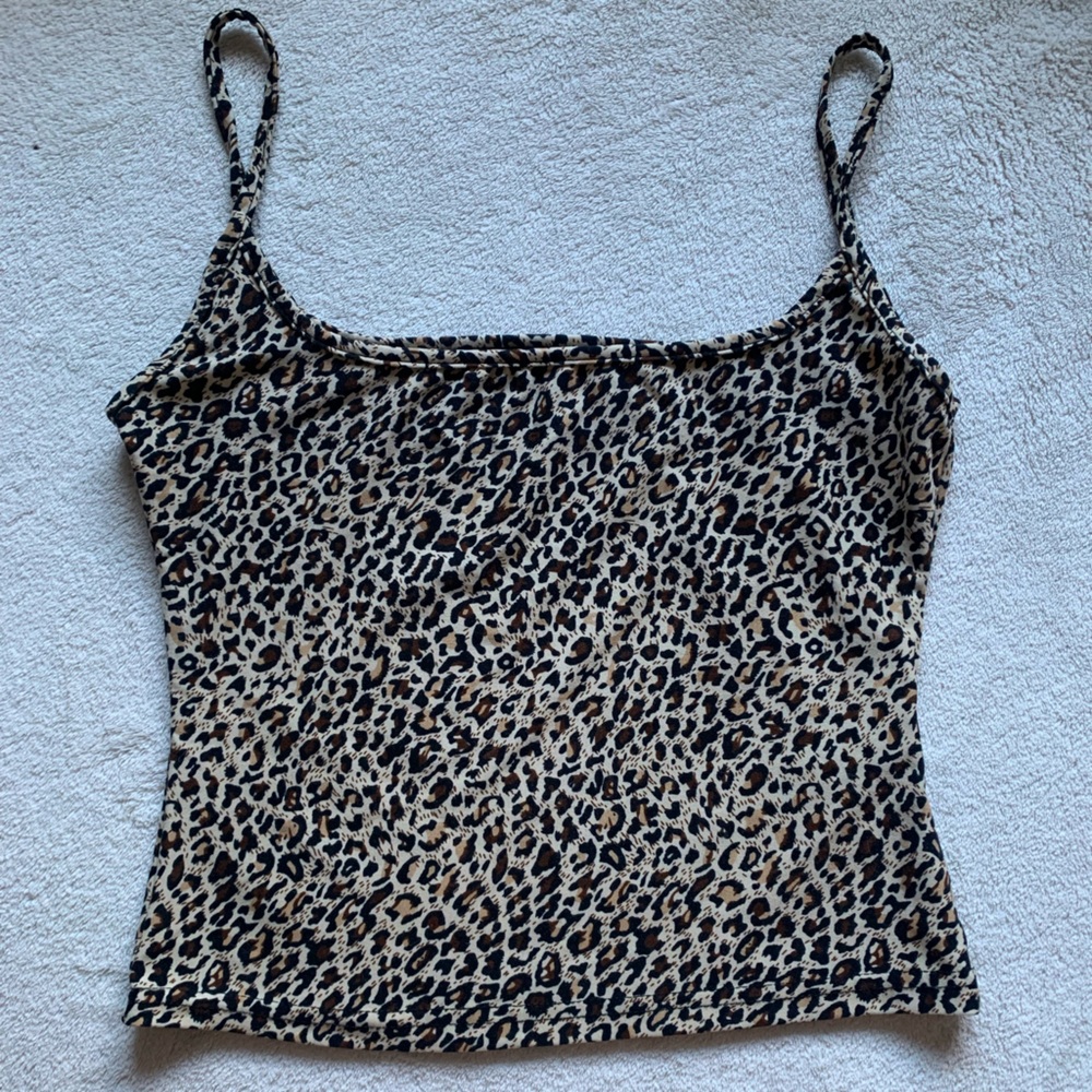 Leopard Print Tank Top